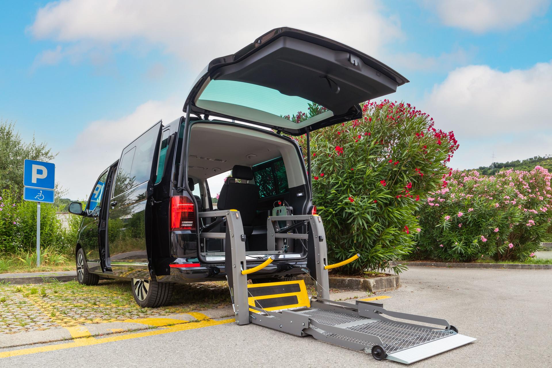 Accessible vehicle for disabled